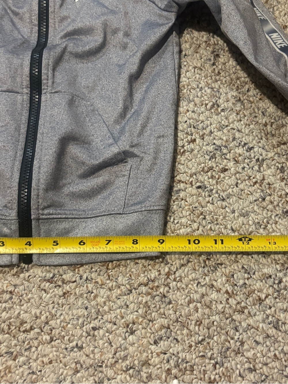 Nike Kids Gray Track Jacket - Picture 6 of 8